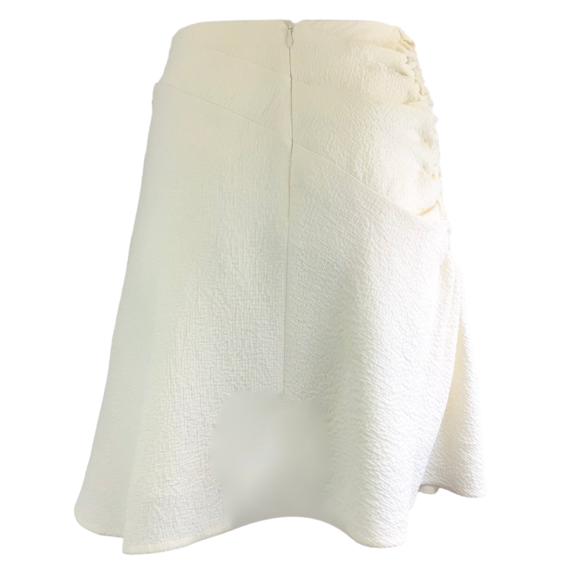 3.1 Phillip Lim Ivory Crinkled Crepe Skirt