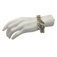 Load image into Gallery viewer, Chanel Vintage 1997 Silver CC Turnlock Chunky Chain Link Bracelet
