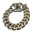 Load image into Gallery viewer, Chanel Vintage 1997 Silver CC Turnlock Chunky Chain Link Bracelet
