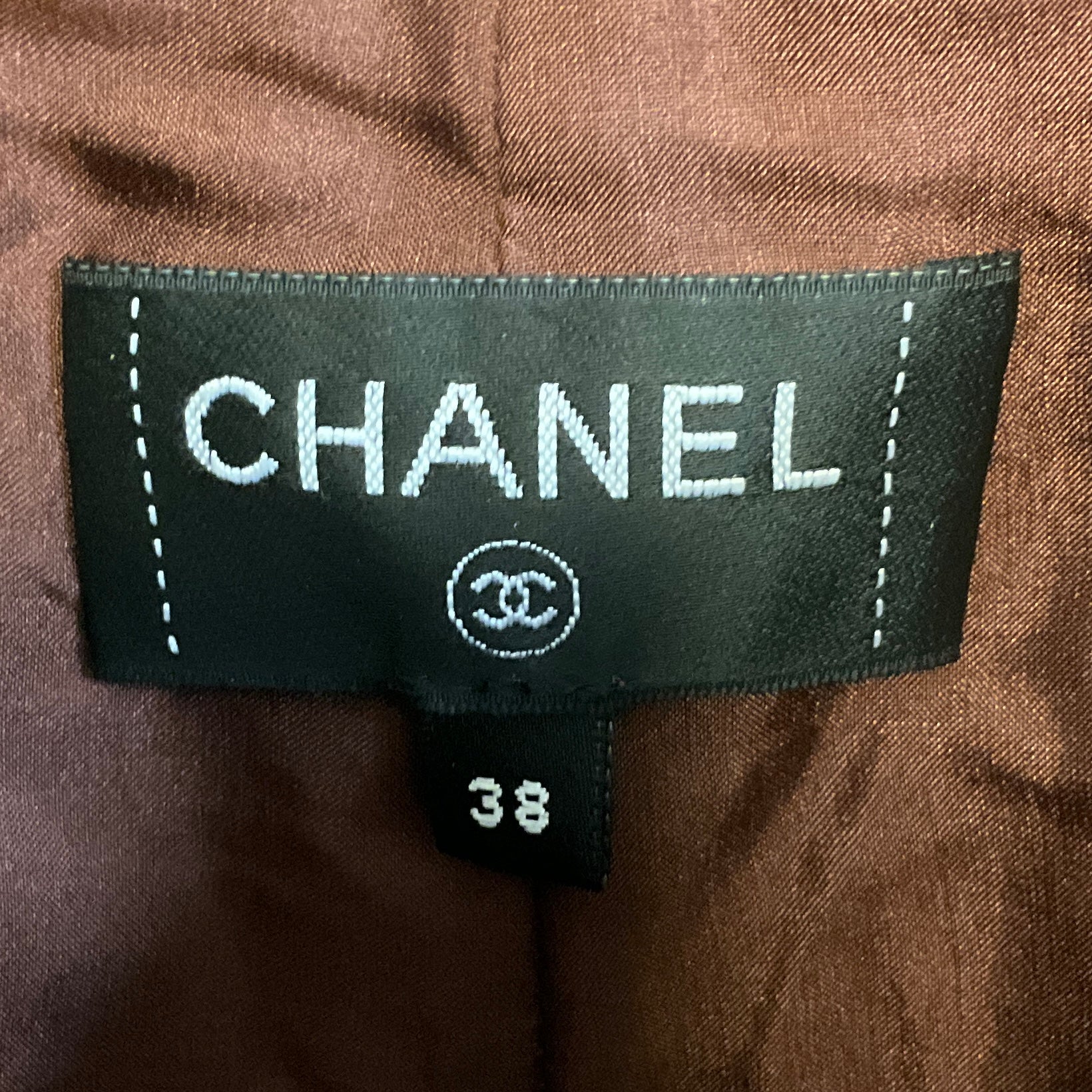 Chanel Burgundy 2022 Silk Lined Lambskin Leather Pants with CC Logo Jewel Button