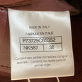 Load image into Gallery viewer, Chanel Burgundy 2022 Silk Lined Lambskin Leather Pants with CC Logo Jewel Button
