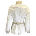 Load image into Gallery viewer, Ermanno Scervino White Embellished Technical Fabric Jacket
