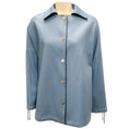 Load image into Gallery viewer, Kiton Powder Blue Lambskin Leather Jacket
