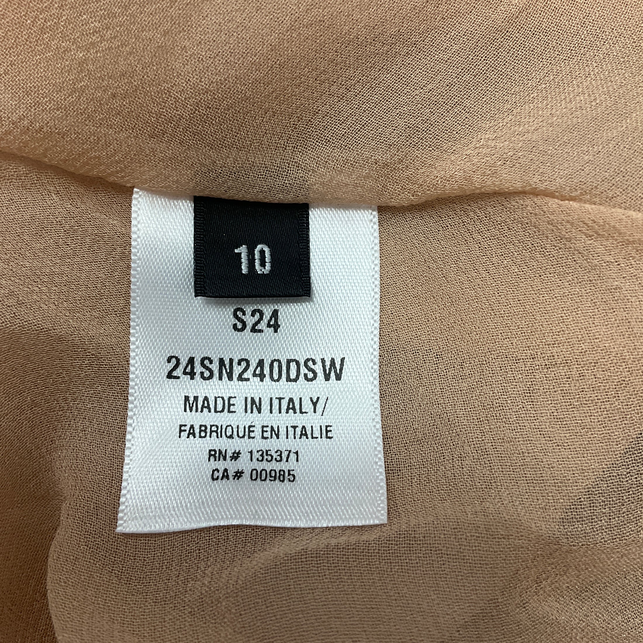 Oscar de la Renta Navy Blue Mixed Botanical Guipure Inset Maxi Dress