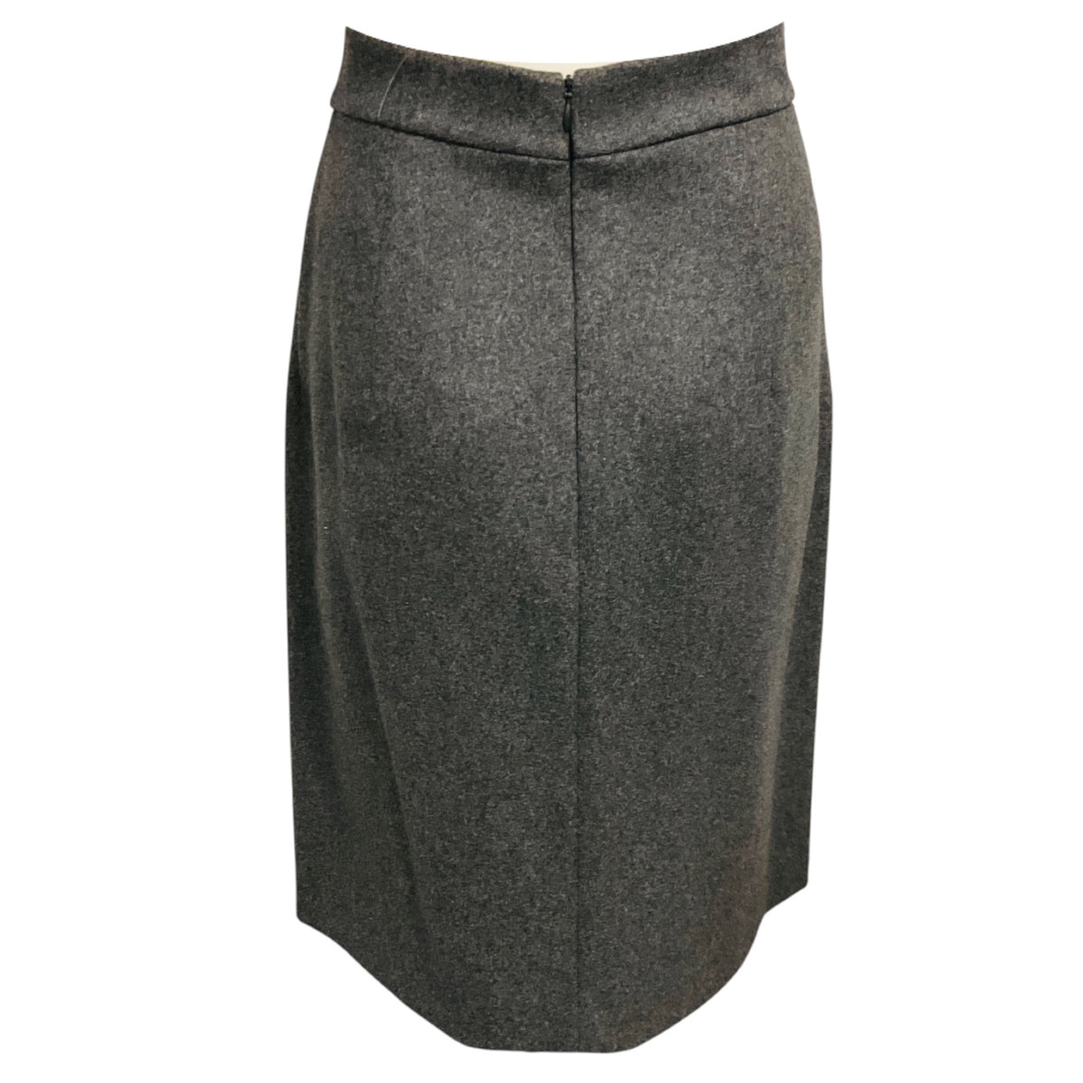 Miu Miu Charcoal Grey Wool Skirt