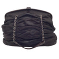 Load image into Gallery viewer, Chanel Brown Pony Hair Ruched Shoulder Bag
