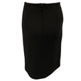 Load image into Gallery viewer, Fendi Black / Ivory Stripe Wool Pencil Skirt
