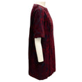 Load image into Gallery viewer, Jason Wu Collection Navy / Burgundy Short Sleeved Mini Dress
