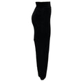 Load image into Gallery viewer, Rick Owens Black Porterville Collection High Waisted Alpaca and Wool Knit Pillar Maxi Skirt with Back Slit
