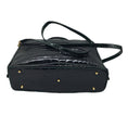 Load image into Gallery viewer, Lana Marks Dark Green Alligator Skin Leather Satchel Handbag
