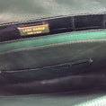 Load image into Gallery viewer, Lana Marks Dark Green Alligator Skin Leather Satchel Handbag
