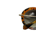 Load image into Gallery viewer, Miu Miu Brown / Gold Tortoiseshell Acetate and Metal Round Sunglasses
