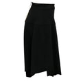 Load image into Gallery viewer, JW Anderson Black Asymmetric Side Skirt
