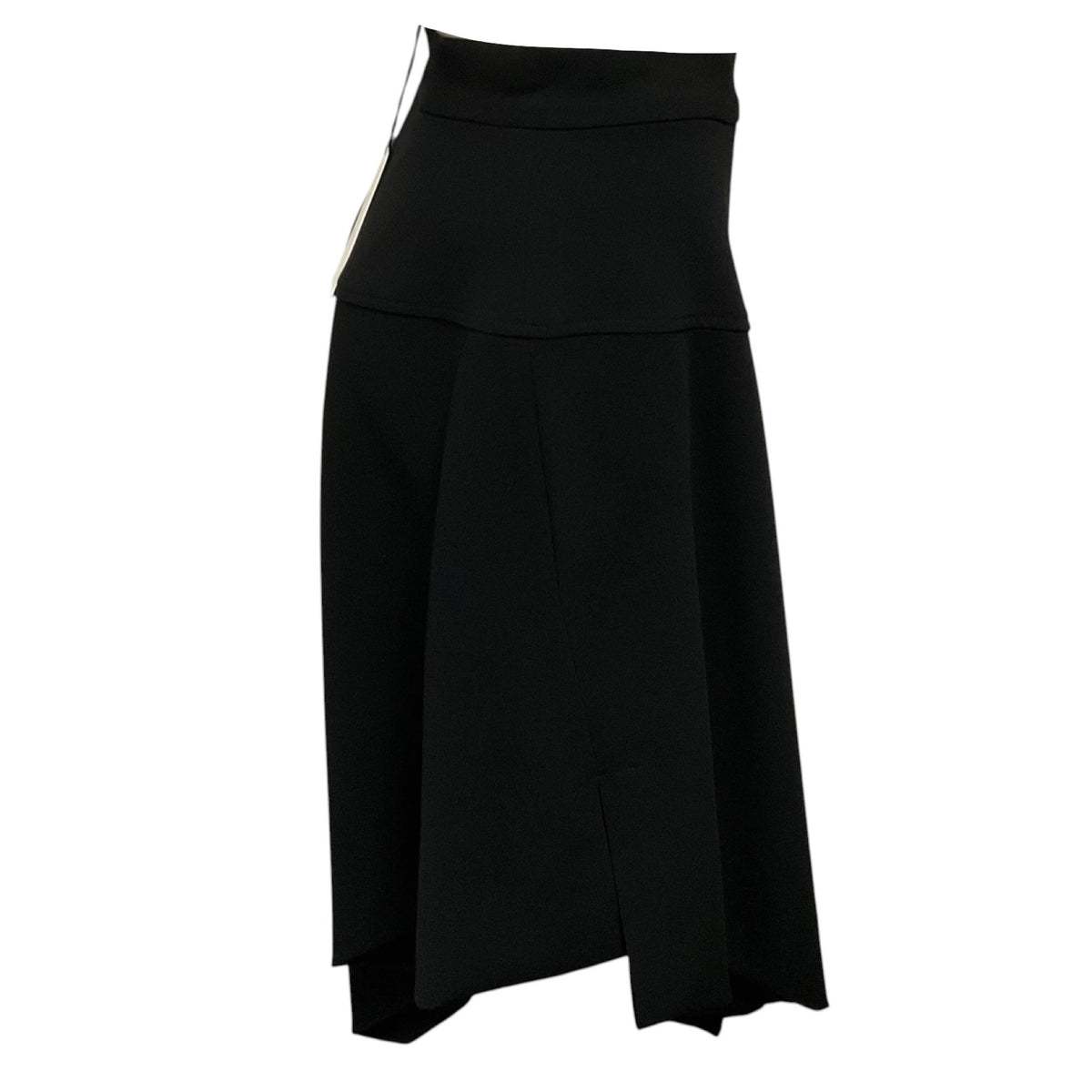 JW Anderson Black Asymmetric Side Skirt