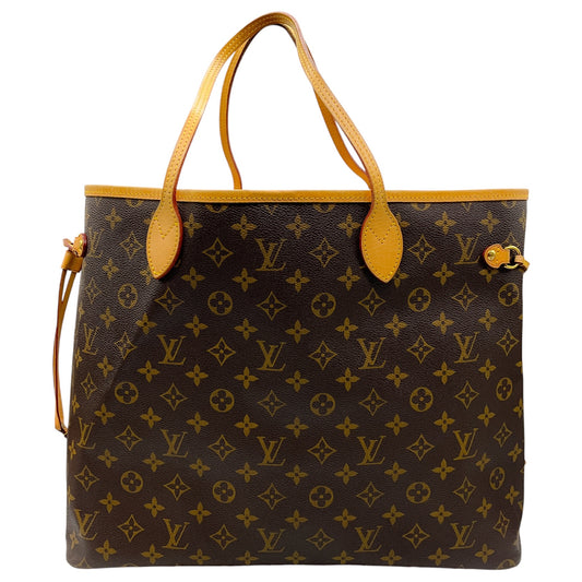 Louis Vuitton Brown Monogram Canvas Neverfull GM Tote Bag