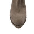 Load image into Gallery viewer, Pedro Garcia Taupe Suede Wedge Booties
