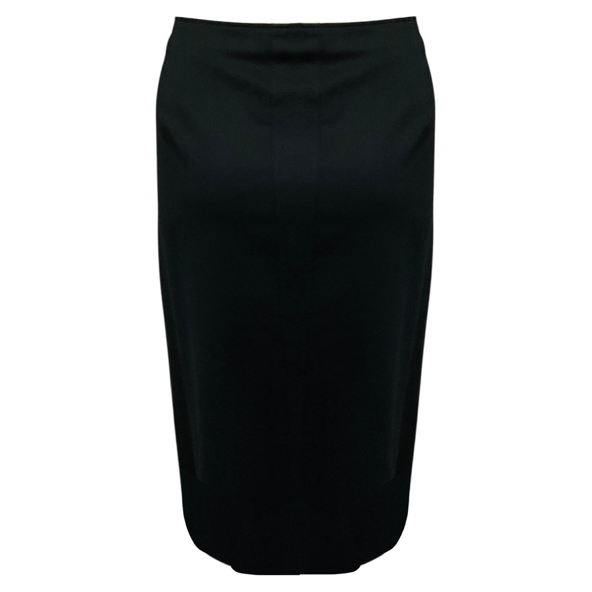 Valentino Black Classic High Waist Pencil Skirt