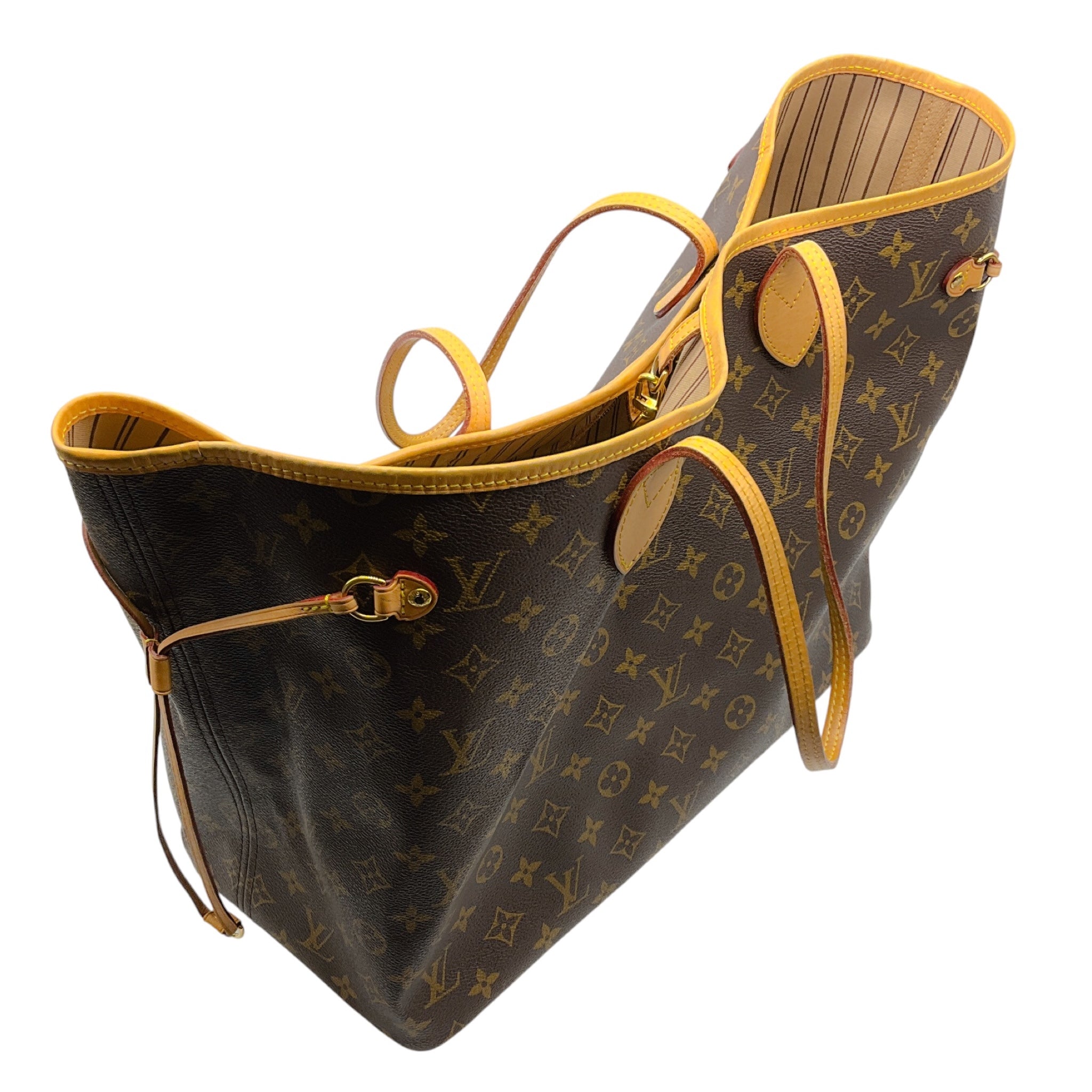 Louis Vuitton Brown Monogram Canvas Neverfull GM Tote Bag