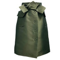 Load image into Gallery viewer, Marc Jacobs Olive Green Silk Satin Skirt with Bow Detail
