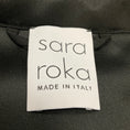 Load image into Gallery viewer, Sara Roka Black Multi 2023 Kenji Tulle Midi Wrap Dress

