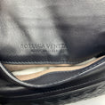 Load image into Gallery viewer, Bottega Veneta Black Snakeksin Trimmed Intrecciato Leather Crossbody Mini Bag
