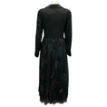 Load image into Gallery viewer, Sara Roka Black Multi 2023 Kenji Tulle Midi Wrap Dress
