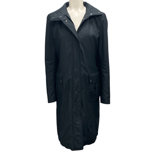 Burberry Black Hooded Padded Techno Coat