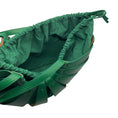 Load image into Gallery viewer, Bottega Veneta Racing Green French Calfskin and Light Paper Nylon The Shell Medium Bag

