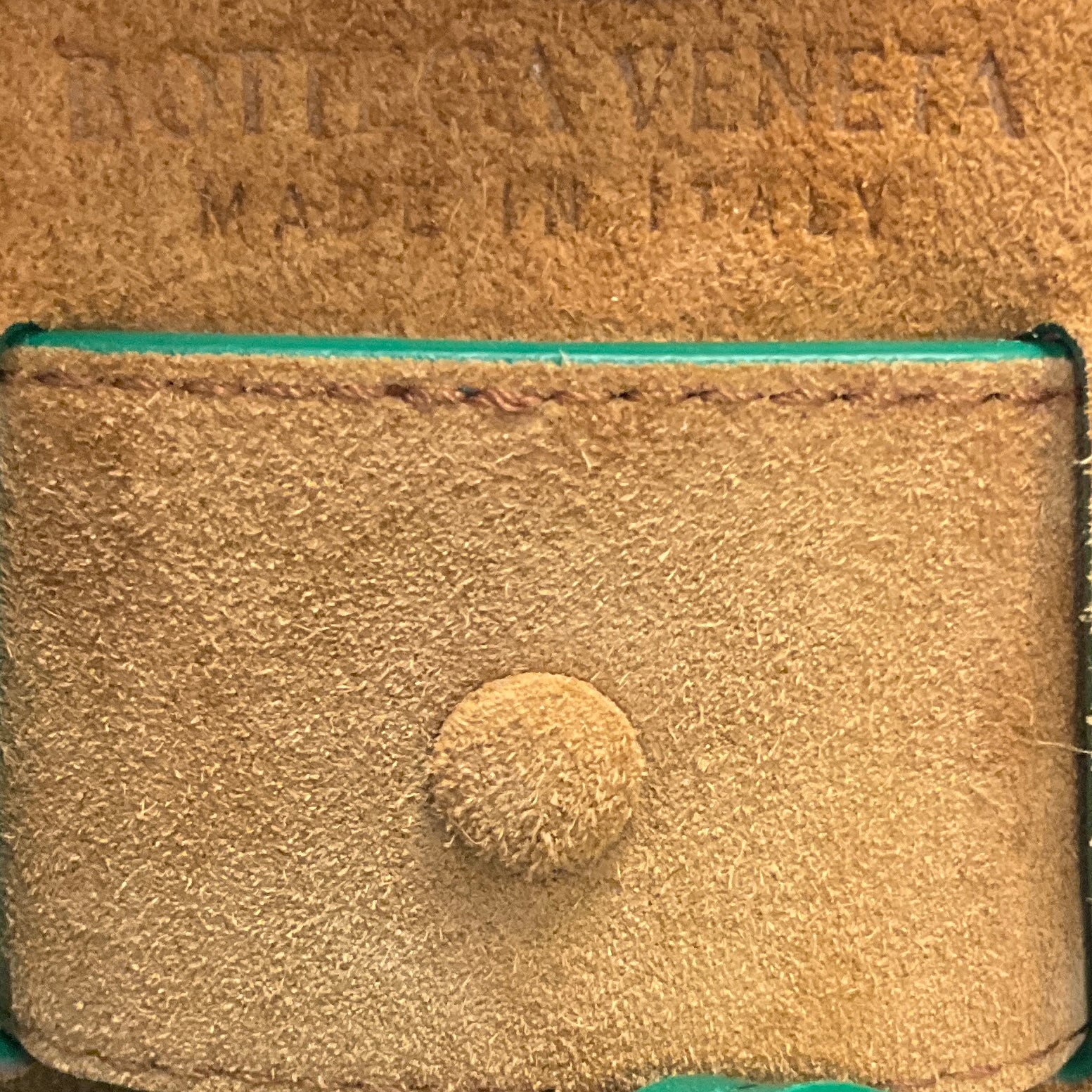 Bottega Veneta Racing Green French Calfskin and Light Paper Nylon The Shell Medium Bag