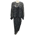 Load image into Gallery viewer, Veronica Beard Black Multi Paisley Print Vale Top and Hearst Skirt
