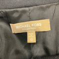 Load image into Gallery viewer, Michael Kors Collection Black Button-Front Wool Jacket
