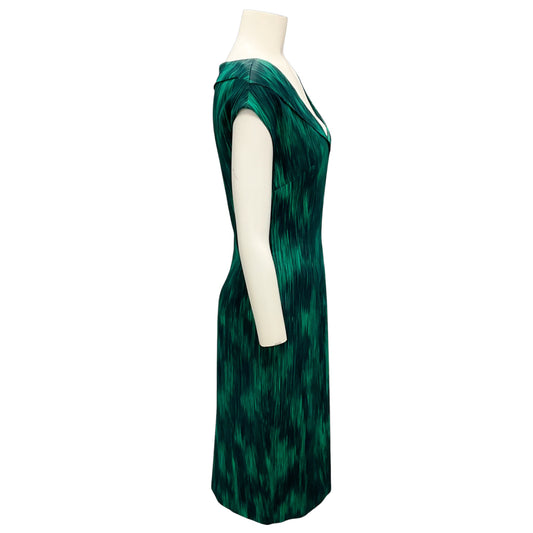 Michael Kors Emerald Multi Resort 2012 Midi Dress