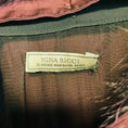 Load image into Gallery viewer, Nina Ricci Burgundy Silk Coat with Fur Trim
