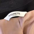 Load image into Gallery viewer, Fleurette Black Double Breasted Cashmere Coat
