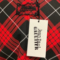 Load image into Gallery viewer, Jean Paul Gaultier Red / Black / White Tartan Tailored Jacket with Lacing Detail
