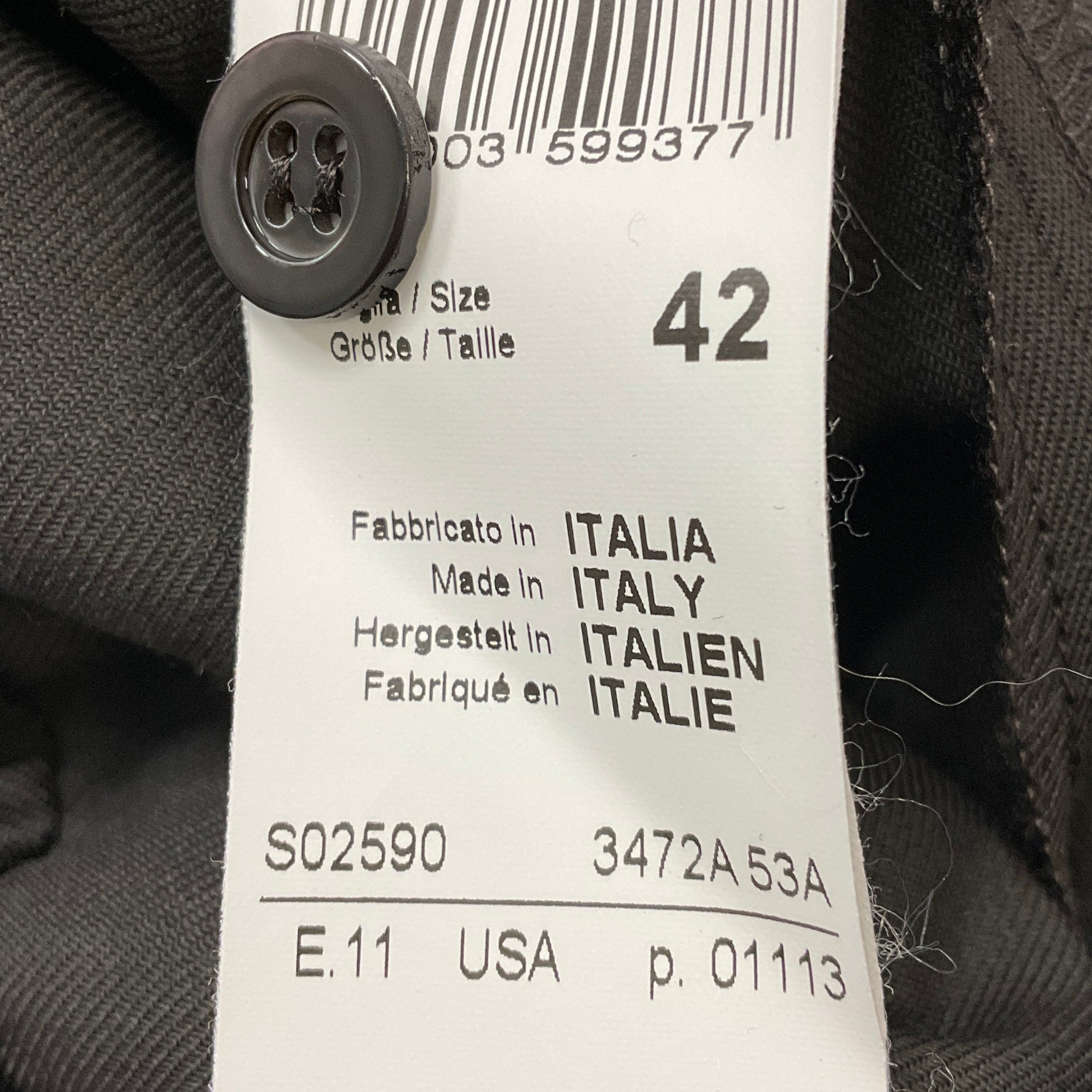 Peserico Dark Green Monili Bead Embellished Wool Jumpsuit