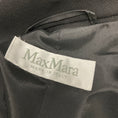 Load image into Gallery viewer, Max Mara Black Leather Trimmed Wool Jacket
