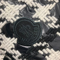 Load image into Gallery viewer, Moncler Black / White Erine Houndstooth Pattern Puffer Jacket
