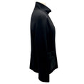 Load image into Gallery viewer, Max Mara Black Leather Trimmed Wool Jacket
