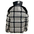 Load image into Gallery viewer, Moncler Black / White Erine Houndstooth Pattern Puffer Jacket
