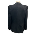 Load image into Gallery viewer, Giorgio Armani Black 2009 Shimmer One-Button Wool Jacket
