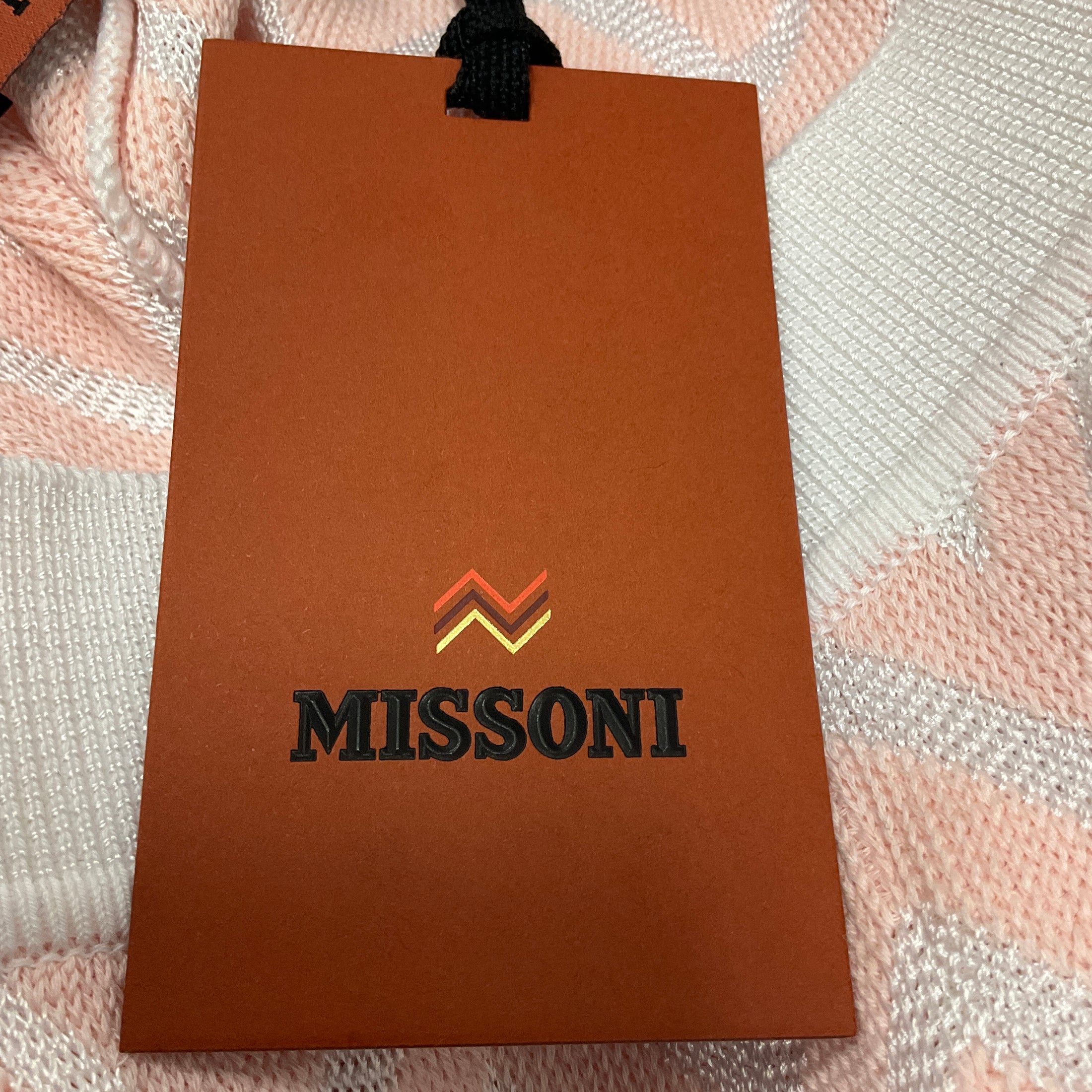 Missoni Multi Zig Zag Patterned Knit Trousers