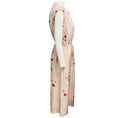 Load image into Gallery viewer, Raquel Allegra Petal Pink Silk Flower Jacquard Zaire Dress
