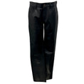 Load image into Gallery viewer, Re/Done Black Split Ankle Leather Pants
