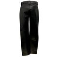 Load image into Gallery viewer, Re/Done Black Split Ankle Leather Pants
