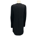 Load image into Gallery viewer, Vince Black Long Sleeved Crepe Dress
