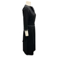 Load image into Gallery viewer, Moschino Jeans Charcoal Grey Belted Wool Dress
