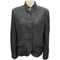 Load image into Gallery viewer, Rag & Bone Black Slade Cropped Jacquard Blazer
