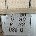 Load image into Gallery viewer, Brunello Cucinelli Beige Pinstriped Cotton Stretch Pants with Belt
