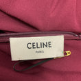 Load image into Gallery viewer, Celine Burgundy Draped Silk Georgette Cape Top
